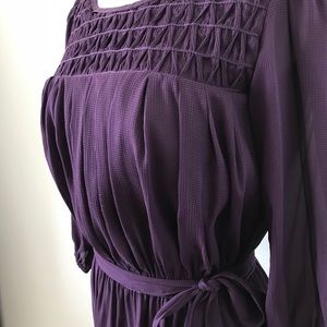 Max Studio purple dress